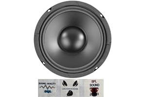 GK SOUND 1 Fenton 902.127 WP16 Altavoz woofer 16,5 cm 165 mm 6,5" 100 Watt rms 200 Watt MAX 8 Ohm sensibilidad 87 db suspensión de Goma semirrígida, 1 Pieza + 3 Sticker Gratis