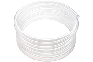 MEKSULAR 13mm ID ×18mm OD 10M Length Food Grade Clear PVC Tubing Vinyl Plastic Hose Tube Flexible Pipe for Water Oil Air