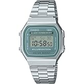 Casio A168WA-3AYDF Wristwatch, Grey, Standard