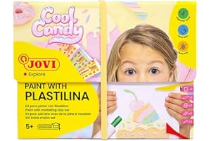 Jovi Kit para Pintar con PLASTILINA, Multicolor (263CC)