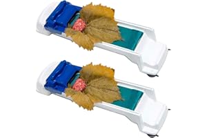 XIIXUUJ Machine à rouler les feuilles de vigne, les légumes, les feuilles de vigne, la viande, les sushis, la cuisine à faire soi-même pour les débutants et les enfants, gadgets de cuisine à rouler