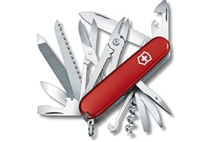 ‎VICTORINOX Victorinox Schweizer Taschenmesser Handyman, Swiss Army Knife, Multitool, 24 Funktionen, Klinge, Korkenzieher, Dosenöffner