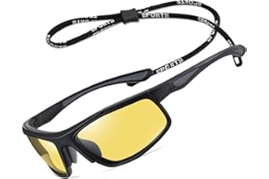 Perfectmiaoxuan Occhiali da sole polarizzati per uomo donna/Cool Fishing Golf Biking Guida Pesca arrampicata Sport all'aperto occhiali da sole