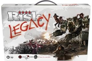 Hasbro Gaming Avalon Hill Risk Legacy, Juego de Estrategia narrativo con miniaturas, para 3 a 5 Jugadores a Partir de 13 años, Multicolor, Talla única