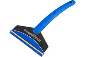 Goodyear Rasquetea para Hielo Artic MAX XL con Goma para Arrastrar Agua. Robusta y Resistente Fabricada en INOX y ABS.