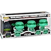 Funko Pop Comics: Teenage Mutant Ninja Turtles - Brothers 4PK - TMNT Comics - Amazon Exclusive - Collectable Vinyl Figure - G