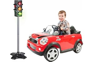 Brigamo Semaforo Giocattolo con Cambio di Luce per Traffico Auto e pedonale