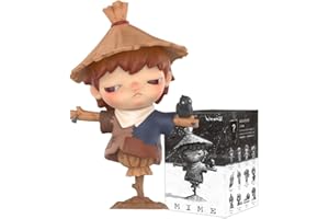 POP MART Hirono Mime Series Figuras coleccionables de personajes de la serie 1 caja de personajes articulados de 2.5 pulgadas, regalo de diseño premium para mujeres, caja ciega favorita de los