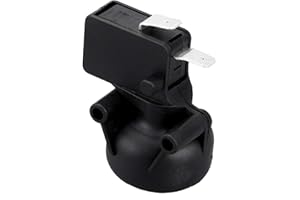 Hicello Anti Tilt FD4 Dump Switch, THP-ATM Tip Over Switch, Tilt Shut Off Heater Fits for Propane Gas Patio Heater, Outdoor Room Heater FD4 Dump Switch 250VAC 16A 125VAC 20A T125 with Two Terminals