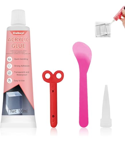 Adhésif YONOX Pour Plastiques ASA, ABS, SAN, PMMA, Verre Acrylique – Soudage à Froid 100 Ml, Transparent Et Résistant