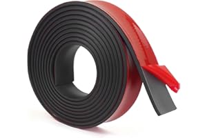IVEOPPE Strisce di gomma autoadesive, in neoprene, in gomma, per guarnizioni, pavimenti, protezione dalle vibrazioni, copertura, buffer, fai da te (40 mm (L) x 2 mm (D) x 300 cm (L))