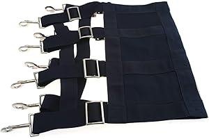 KM ELITE PRODUCTS LTD LEADING THE WAY KM Elite Webbing Stall Guard (Navy Blue)