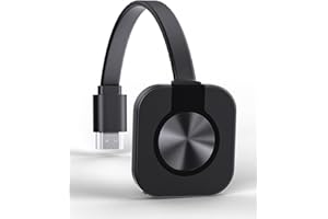 THECOOPIDEA Dongle HDMI sans Fil,2.4/5GHz Miracast HDMI Dongle,1080P Wireless Display Adaptateur Compatibles iPhone/iPad/Android/iOS/Window/Mac/Miracast,DLNA, Airplay