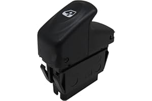 PARTSLINE Bouton Interrupteur de Lève Vitre Électrique Avant Gauche OU Avant Droit compatible avec CLIO II KANGOO TWINGO I - 7700416998 8200467795