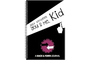 Just Between You & Me, Kid: A Back & Forth Journal Between Grown-Up & Kid, Just Between You And Me Kid Journal, Parent And Kids Activity Journal Book, Family Journal For Daily Activities