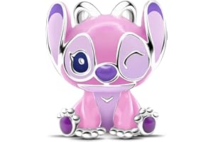 TCZNAF Ciondolo Animali e insetti Charm Pendant Compatibile Per Europei Bracciali Regali Charms da Donna Festa della mamma San Valentino