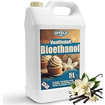 Bioetanolo Profumato Per Camini | 6 Bottiglie Da 1 Litro | Fragranze Naturali Per Ambiente Accogliente