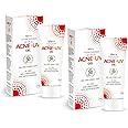 Acne-UV Sunscreen SPF50 PA+++ | 50g Acne UV Gel Sunscreen | Non Comedogenic Silicone Gel | Oil-Free | UVA/UVB Protection | Water Resistant | No White Cast | Suitable for All Skin Types - Pack 2