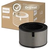 Philips PureProtect Water 3400 Serisi Yedek HEPA Filtre, &Uuml;st D&uuml;zey Filtreleme, 3 Katmanlı Tasarım, 1 Yıla Kadar Dayanıklı, AC
