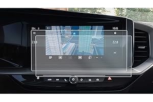 CDEFG Opel Astra L Grandland Mokka B Mokka-e 2022 folia ochronna do nawigacji, 4H, odporna na zarysowania, 10 cali, GPS, przezroczysta folia ochronna na wyświetlacz samochodu, nawigacja, akcesoria