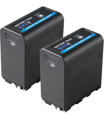 CITYORK NP-F980 Battery 10800mAh [PD 20W/Type-C] For Sony NP-F980 F970 F975 F960 F930 F770 F750 F730 F570 F550 F530 F330 All Sony NP-F Series Battery For Sony Camera As, Camcorder Scope