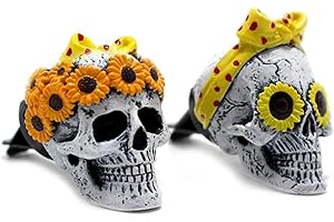 FIBOUND Auto Duft Lufterfrischer Innenraum Deko, 2 Auto Aromatherapie Diffusor,Auto Aromatherapie Parfüm Diffuser,Für Neues Auto Halloween Home Office,Keine Aromatherapie-Tabletten