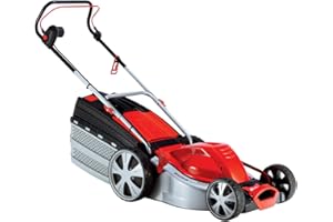 AL-KO - Tosaerba elettrico in lamiera - 1600w, taglio 46cm.Mulching.Alzo Centralizzato. Cesto 65l polipropilene con indicatore di pieno. Ideale 900mq.