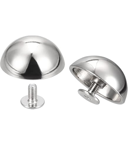 10 Ensembles Rivets Solides Tête Ronde 10x6mm Bronzé - Uxcell - Neuf