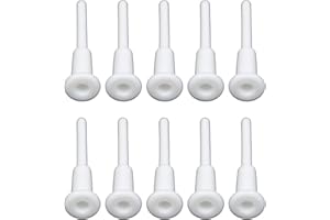 BodyArt Lot de 10 bouchons de valve pour ballon de yoga 55 cm 65 cm 75 cm