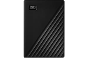 Western Digital WD 5TB My Passport Portable Hard Disk Drive, USB 3.0 with Automatic Backup, 256 Bit AES Hardware Encryption,P