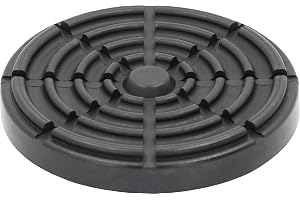 KS Tools 160.0585 gummitallrik 55 för Koni lyftplattformar, Ø 124 mm