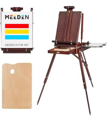 Portadisegni Pieghevole MABEF In Legno Di Faggio - Espositore Per Quadri, Stampe, Disegni