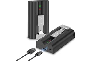 JUBOTY 6500mAh 2025 New Upgraded Improved Rechargeable V4 Battery for Ring Video Doorbell 2/3/3+/4, Stick Up Cam(2/3rd Gen) Spotlight Peephole Cam Battery (V4,1 Pack,A)