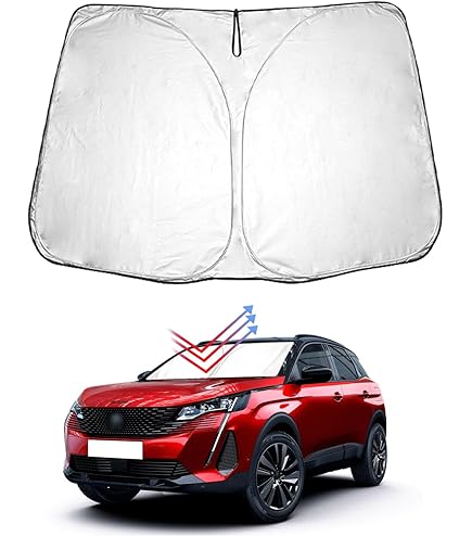 Parasole Per Peugeot 3008 2016-2023 | Protezione UV E Calore Per Parabrezza - Foto 11