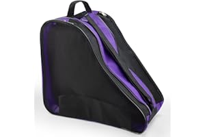 PERFETSELL Tasche Erwachsene Rollschuhetasche Ice Skate Eishockey Bag Skischuhtasche mit Verstellbar Trageriemen Schlittschuhtasche Tasche für Eishockeyschlittschuhe für Herren Damen