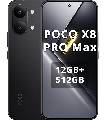 Poco X8 Pro Max 12+256 Black: Amazon.de: Electronics & Photo