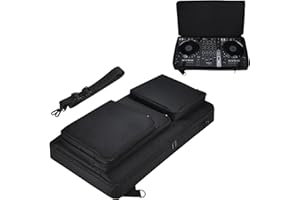YipuVR - Funda de transporte para Pioneer DJ DDJ-FLX6, bolsa de viaje suave compatible con driver DDJ-FLX6-GT, funda protectora DJ FLX6 con correa de hombro, negro, flx6, Ddj Flx6