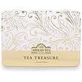 Ahmad Tea Gifts | Tea Treasure Caddy | Black & Green Tea | Perfect tea gift | 60 Teabag Sachets | 6 Flavours