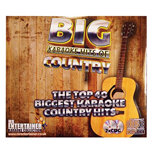 Preisvergleich Produktbild Mr. Entertainer kar132 Karaoke CDG Disc – Country Hits