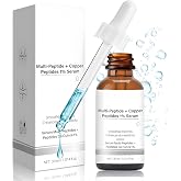 Copper Peptide Serum, Anti-Aging Facial Serum with Hyaluronic Acid | Multi-peptide + Copper Peptides 1%, Reduces Fine Lines,
