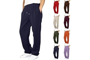 AMHOMELY Boys Sweatpants Jogger Pants Lightweight Lounge for Boys Lined Sweatpants with Pockets Fleece Athletic Workout Kids Clothes Joggers with Zipper Pocket and Drawstring