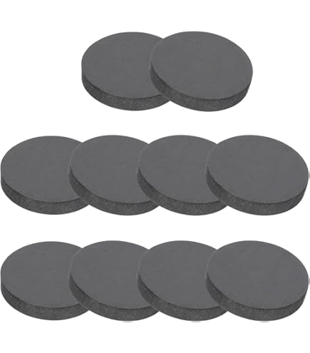Uxcell Multi Purpose Rubber Spacer And Anti-vibration Pad For Various Applications 4 12mm ID X 60 Od X 30mm T Neoprene Round Anti Vibration Isolation Pads 4 Pcs