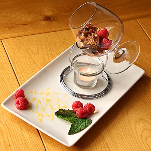 Deluxe-Cognac-Brandy-Wrmer-Set-inklusive-Brandy-Glas-Brandy-Wrm-Stnder-Teelicht-Teelichthalter-bardrinkstuff-Ballonglas-Schwenker-fr-Brandy-Cognac-Armagnac-oder-Calvados