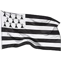Storflag Drapeau Gabon 90x150c Drapeau Gabonais 3x5ft Polyester 90g Avec œillets Et Double