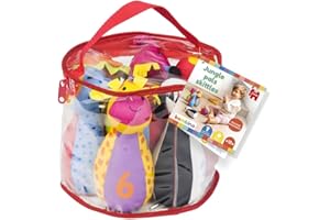 Jumbo Bambino - Jungle pals skittles - Juego de bolos con sonido para niños a partir de 12 meses
