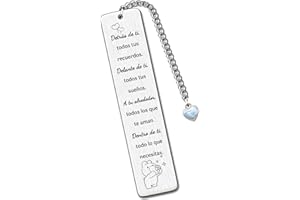 HZBLAZ Marcadores De Libro Alentar La Graduación Familias Amigos Regalos Inspirador Mujeres Hombres Recuerdo Cumpleaños Adolescentes Distancia AcompañAr Regreso Presente Detrás De Ti Todos Tus Recuerdos