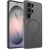 URUCHI G&uuml;&ccedil;l&uuml; Manyetik Telefon Kılıfı, [Mag-Safe ile Uyumlu] [Askeri D&uuml;zey D&uuml;şme Koruması] [G&uuml;&ccedil;l&uuml; Silikon Kenarlar] İnce Yarı 