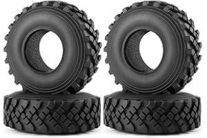 ZuoLan Lot de 4 pneus en caoutchouc RC 2,2" 40 mm pour 1/10 RC Crawler Car Wraith TRX4 TRX6 SCX10