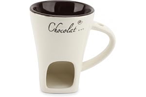 Chokladsmältande Fondue Mugg melting cup Fondue Cups Teealight, Keramisk Smör Varmare Kruka, Satt med Gafflar, Söt Fondue Cup, Idealisk för Födelsedag, Bröllop, Fondues de chocolate
