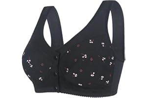 Cocila Reggiseno Donna Super Push up Unita Senza Fili Reggiseno antigoccia Regolabile e Traspirante Palla Reggiseno Top Fitness Palestra Bianco Reggiseno Allacciato Davanti Lovable